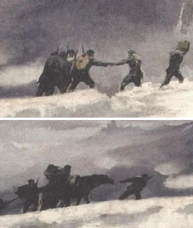 【HEF黨建小課堂100講】第四十四講：中央紅軍如何翻過這座雪山？這幅油畫有答案(圖7)