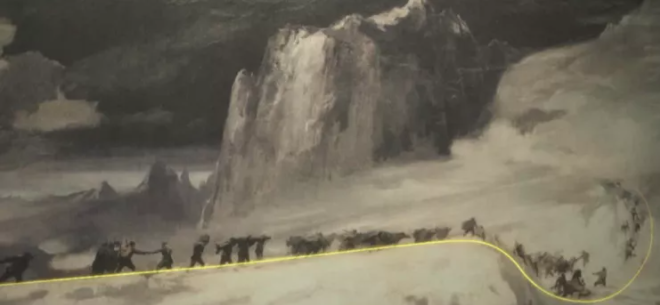 【HEF黨建小課堂100講】第四十四講：中央紅軍如何翻過這座雪山？這幅油畫有答案(圖6)