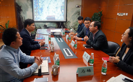 朝陽區總部企業聯合會走訪FESCO(圖1)