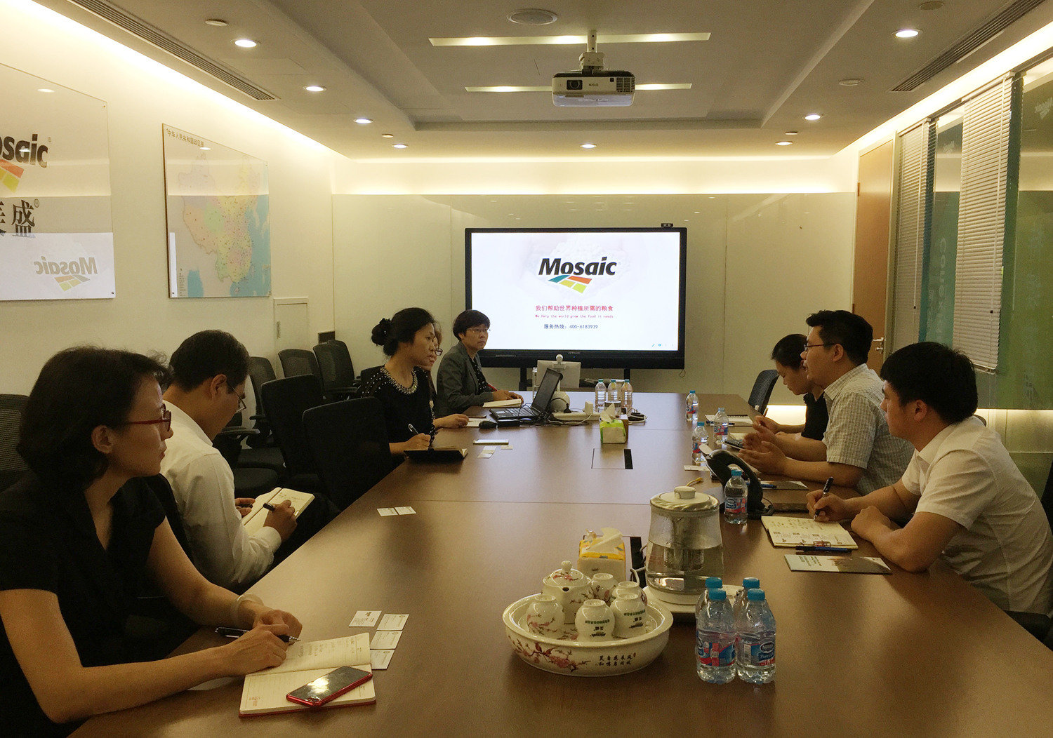 約會名企 | 聯合會一行走訪美盛農資(圖1) 約會名企 | 聯合會一行走訪美盛農資(圖1)