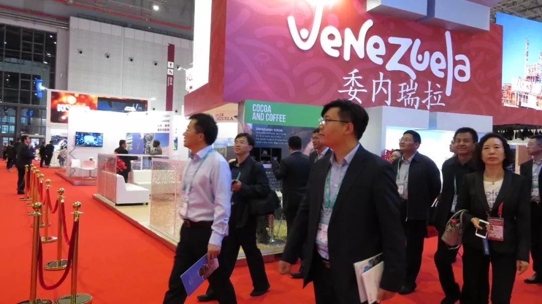 緊跟習大大腳步，聯(lián)合會陪同朝陽區(qū)政府領(lǐng)導參觀進博會國家館(圖4)