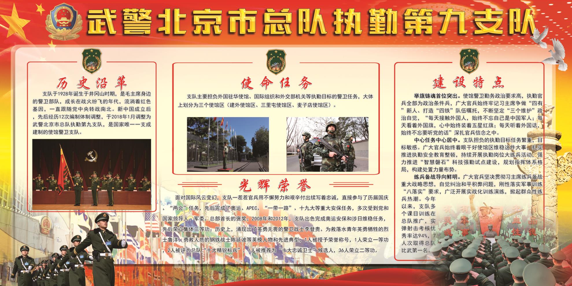 關于參加“使館警衛支隊與優秀企業軍地融合戰略簽約儀(圖1)